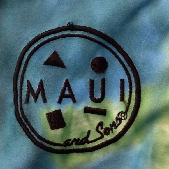 Maui and Sons Swimsuit, Large, Tye dyed look - Picture 1 of 6